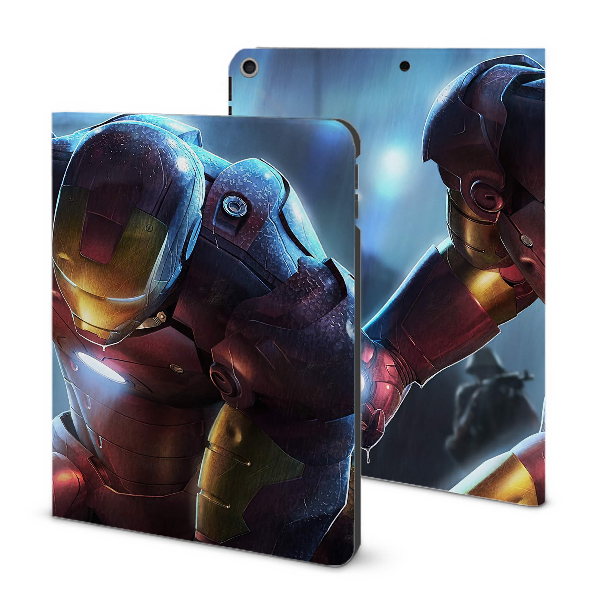 （画像用） アベンジャーズ The Avengers IPad ケース ブック型 PUレザー TPU 耐衝撃 軽量 薄型 ペン収納なし 全面保護 IPad 各モデル対応